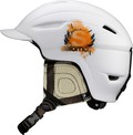 Salomon Patrol Sicherer Schutz - Snowboardhelm Kinder wei�/schwa